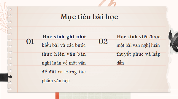 Giáo án điện tử bài Viết bài nghị luận về một vấn đề đặt ra trong tác phẩm văn học | PPT Văn 11 Cánh diều