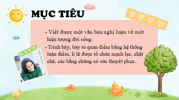 Giáo án điện tử bài Viết bài văn nghị luận về một hiện tượng đời sống | PPT Văn 11 Cánh diều