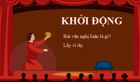 Giáo án điện tử bài Viết bài văn nghị luận về một tác phẩm kịch | PPT Văn 11 Cánh diều