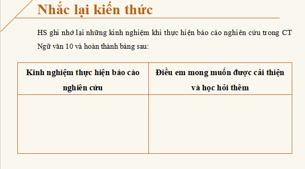 Giáo án điện tử bài Viết báo cáo nghiên cứu về một vấn đề tự nhiên hoặc xã hội | PPT Văn 11 Cánh diều