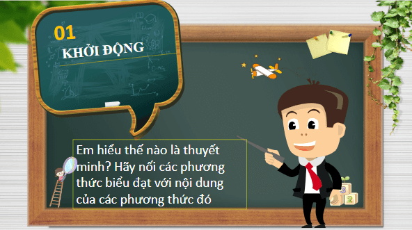 Giáo án điện tử bài Viết văn bản thuyết minh có lồng ghép một hay nhiều yếu tố như miêu tả, tự sự, biểu cảm, nghị luận | PPT Văn 11 Chân trời sáng tạo