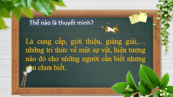 Giáo án điện tử bài Viết văn bản thuyết minh có lồng ghép một hay nhiều yếu tố như miêu tả, tự sự, biểu cảm, nghị luận | PPT Văn 11 Chân trời sáng tạo