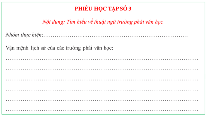 Giáo án Chuyên đề Văn 12 Tri thức tổng quát trang 56 | Giáo án Chuyên đề Ngữ Văn 12 Kết nối tri thức