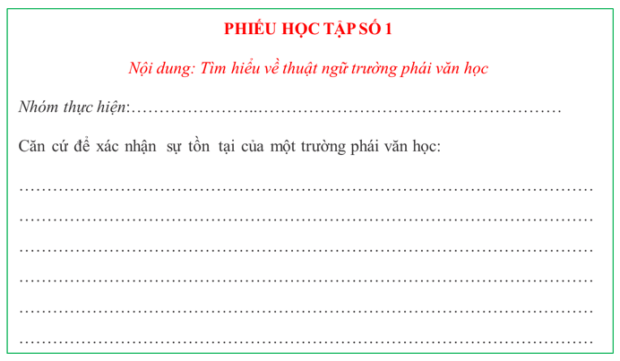 Giáo án Chuyên đề Văn 12 Tri thức tổng quát trang 56 | Giáo án Chuyên đề Ngữ Văn 12 Kết nối tri thức