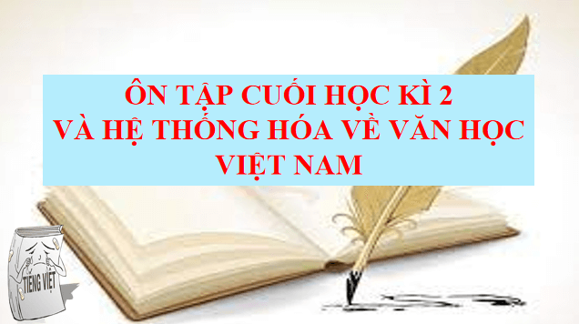 Giáo án điện tử bài Ôn tập cuối học kì 2 | PPT Văn 12 Chân trời sáng tạo