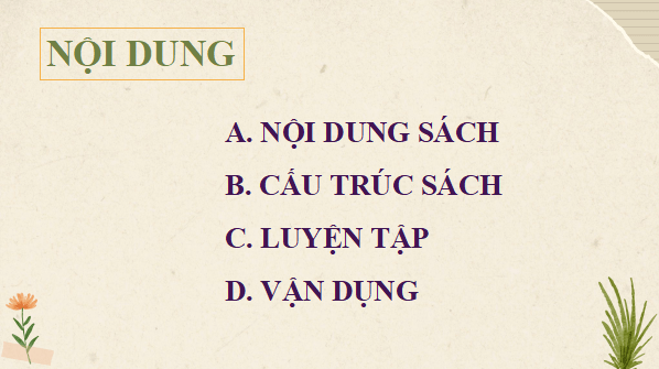 Giáo án điện tử bài Cấu trúc sách Ngữ văn 12 | PPT Văn 12 Cánh diều