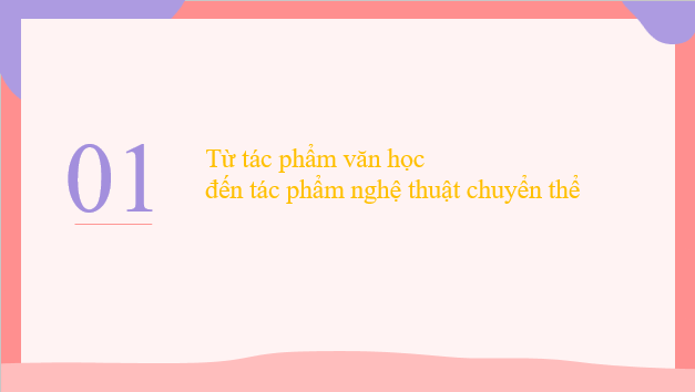 Giáo án điện tử Chuyên đề Văn 12 Thưởng thức một tác phẩm nghệ thuật được chuyển thể từ văn học | Chuyên đề PPT Văn 12 Kết nối tri thức