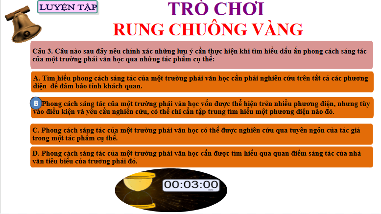 Giáo án điện tử Chuyên đề Văn 12 Viết bài giới thiệu về phong cách sáng tác của một trường phái văn học được thể hiện qua những tác phẩm cụ thể | Chuyên đề PPT Văn 12 Kết nối tri thức