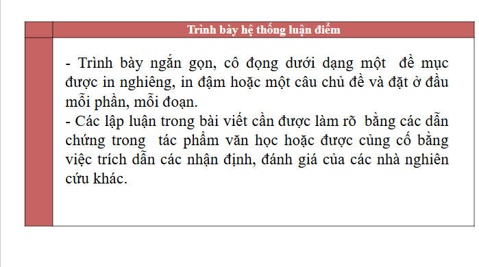 Giáo án điện tử Chuyên đề Văn 12 Viết báo cáo nghiên cứu về một vấn đề văn học hiện đại | Chuyên đề PPT Văn 12 Kết nối tri thức