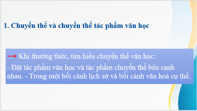 Giáo án điện tử Chuyên đề Văn 12 Tri thức tổng quát trang 34 | Chuyên đề PPT Văn 12 Kết nối tri thức