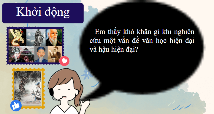 Giáo án điện tử Chuyên đề Văn 12 Viết báo cáo về một vấn đề văn học hiện đại và hậu hiện đại | Chuyên đề PPT Văn 12 Cánh diều