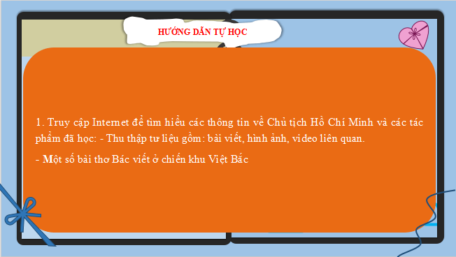 Giáo án điện tử bài Hướng dẫn tự học trang 33 Tập 2 | PPT Văn 12 Cánh diều