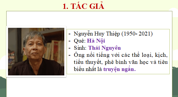 Giáo án điện tử bài Muối của rừng | PPT Văn 12 Cánh diều