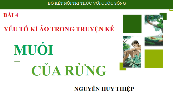 Giáo án điện tử bài Muối của rừng | PPT Văn 12 Kết nối tri thức