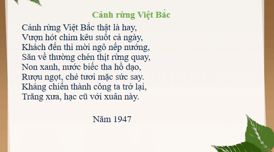 Giáo án điện tử bài Nguyên tiêu | PPT Văn 12 Chân trời sáng tạo