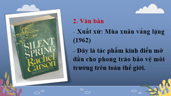 Giáo án điện tử bài Sự ô nhiễm nguồn nước trên bề mặt trái đất và hậu quả | PPT Văn 12 Chân trời sáng tạo