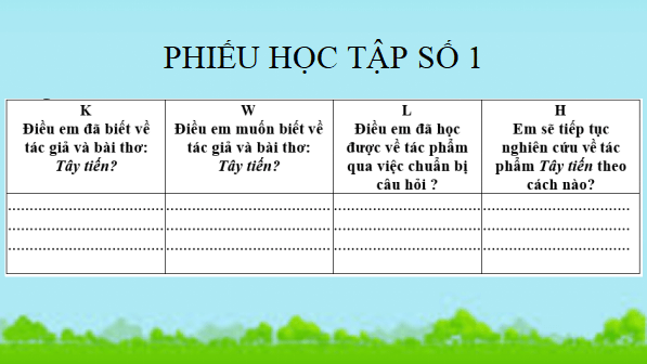 Giáo án điện tử bài Tây Tiến | PPT Văn 12 Cánh diều