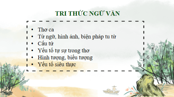 Giáo án điện tử bài Tri thức ngữ văn trang 5 Tập 2 | PPT Văn 12 Chân trời sáng tạo