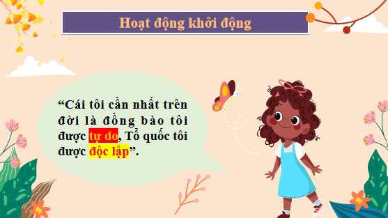 Giáo án điện tử bài Tự do | PPT Văn 12 Chân trời sáng tạo
