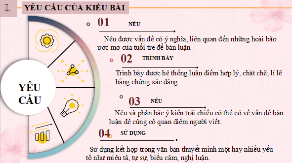 Giáo án điện tử bài Viết bài văn nghị luận về một vấn đề liên quan đến tuổi trẻ (những hoài bão, ước mơ) | PPT Văn 12 Kết nối tri thức