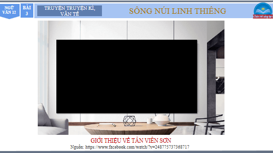 Giáo án điện tử bài Vịnh Tản Viên sơn | PPT Văn 12 Chân trời sáng tạo