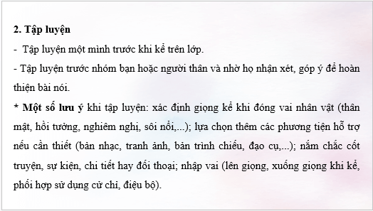 Giáo án điện tử bài Kể lại một truyện cổ tích bằng lời một nhân vật | PPT Văn 6 Kết nối tri thức