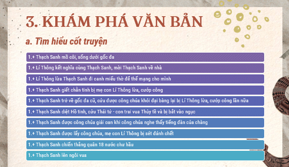 Giáo án điện tử bài Thạch Sanh | PPT Văn 6 Cánh diều