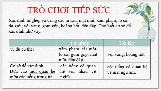 Giáo án điện tử bài Thực hành tiếng Việt lớp 6 trang 9 | PPT Văn 6 Kết nối tri thức