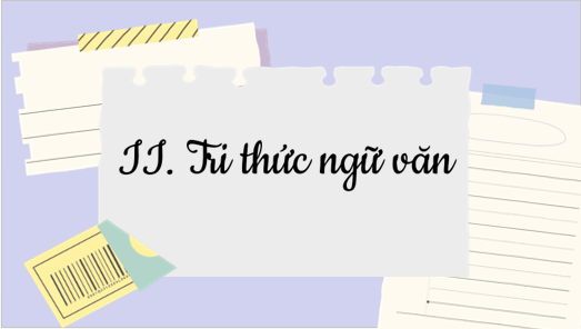 Giáo án điện tử bài Tri thức ngữ văn lớp 6 trang 109 | PPT Văn 6 Kết nối tri thức