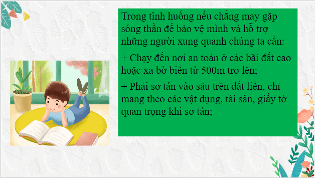 Giáo án điện tử bài Bạn đã biết gì về sóng thần? | PPT Văn 8 Chân trời sáng tạo