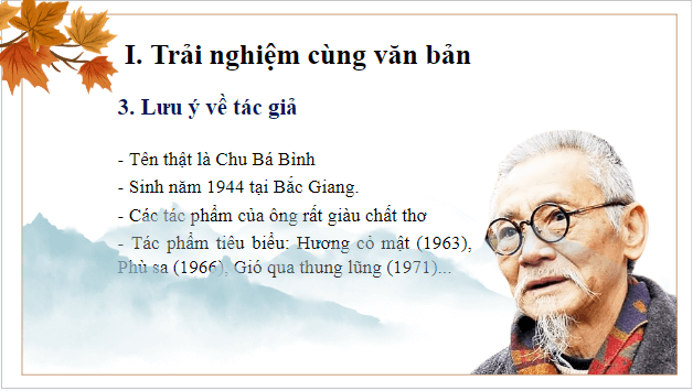 Giáo án điện tử bài Bồng chanh đỏ | PPT Văn 8 Chân trời sáng tạo