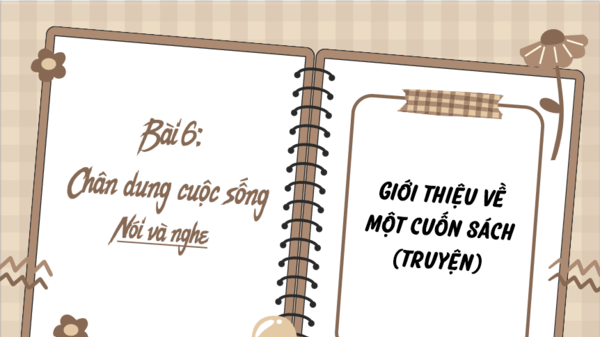 Giáo án điện tử bài Giới thiệu về một cuốn sách (truyện) | PPT Văn 8 Kết nối tri thức