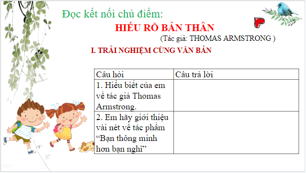 Giáo án điện tử bài Hiểu rõ bản thân | PPT Văn 8 Chân trời sáng tạo