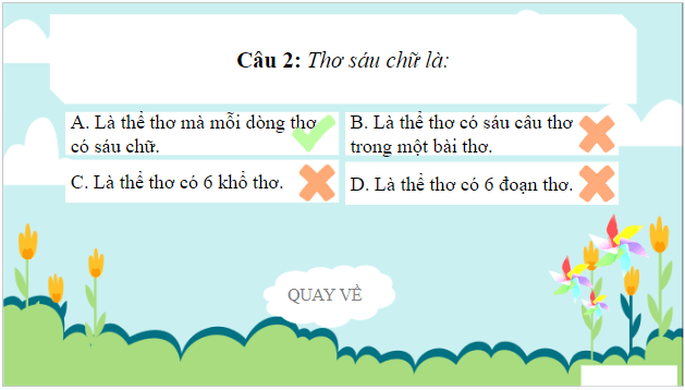 Giáo án điện tử bài Làm một bài thơ sáu chữ hoặc bảy chữ | PPT Văn 8 Chân trời sáng tạo