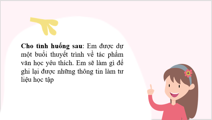 Giáo án điện tử bài Nghe và tóm tắt nội dung thuyết trình của người khác | PPT Văn 8 Chân trời sáng tạo