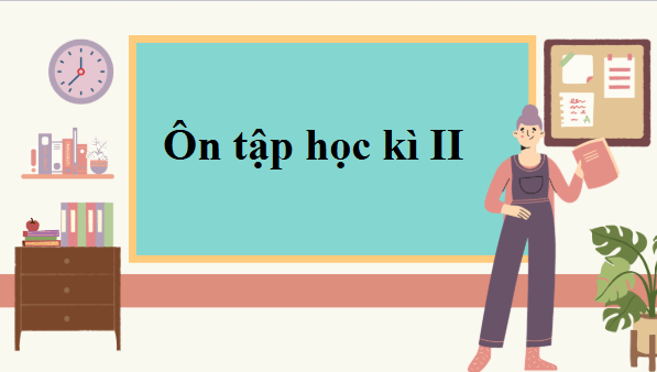 Giáo án điện tử Ôn tập học kì 2 | PPT Văn 8 Kết nối tri thức