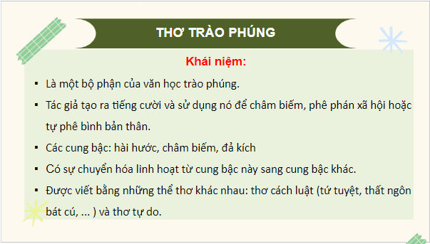 Giáo án điện tử bài Ôn tập trang 113 Tập 2 | PPT Văn 8 Chân trời sáng tạo