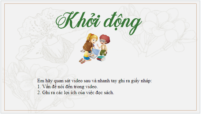 Giáo án điện tử bài Trình bày, giới thiệu về một cuốn sách | PPT Văn 8 Chân trời sáng tạo