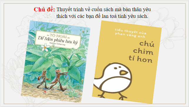 Giáo án điện tử bài Trình bày, giới thiệu về một cuốn sách | PPT Văn 8 Chân trời sáng tạo