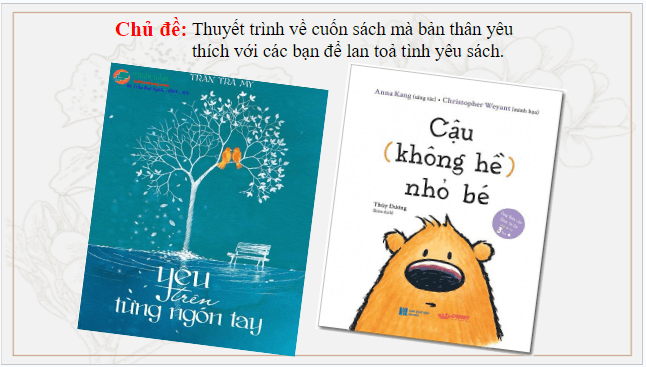 Giáo án điện tử bài Trình bày, giới thiệu về một cuốn sách | PPT Văn 8 Chân trời sáng tạo