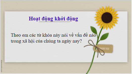 Giáo án điện tử bài Trình bày ý kiến về một vấn đề xã hội | PPT Văn 8 Chân trời sáng tạo