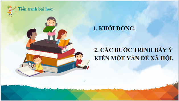 Giáo án điện tử bài Trình bày ý kiến về một vấn đề xã hội | PPT Văn 8 Chân trời sáng tạo