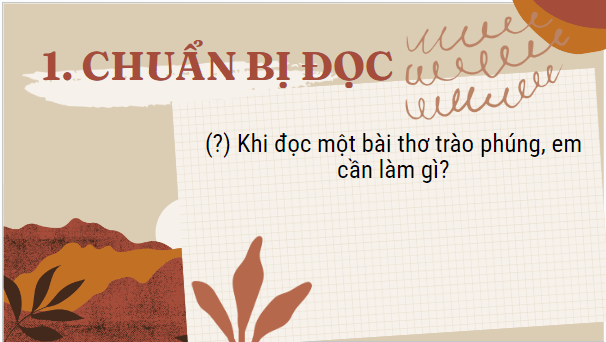 Giáo án điện tử bài Tự trào | PPT Văn 8 Chân trời sáng tạo