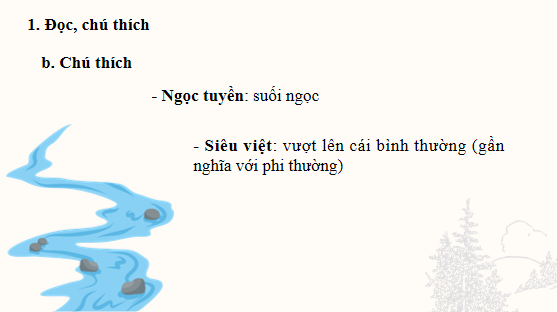 Giáo án điện tử bài Vẻ đẹp của bài thơ Cảnh khuya | PPT Văn 8 Cánh diều