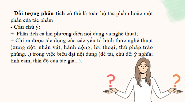 Giáo án điện tử bài Viết bài nghị luận phân tích một tác phẩm kịch | PPT Văn 8 Cánh diều