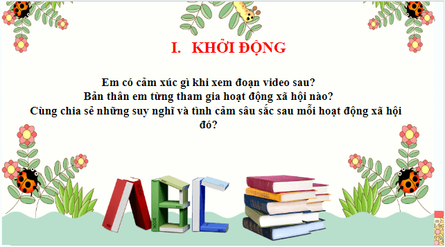 Giáo án điện tử bài Viết bài văn kể lại một hoạt động xã hội | PPT Văn 8 Chân trời sáng tạo