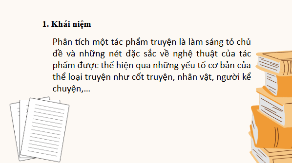 Giáo án điện tử bài Viết bài văn phân tích một tác phẩm (truyện) | PPT Văn 8 Kết nối tri thức