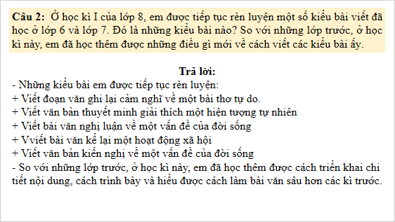 Giáo án điện tử bài Viết trang 133 | PPT Văn 8 Chân trời sáng tạo