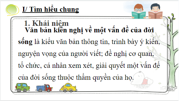 Giáo án điện tử bài Viết văn bản kiến nghị về một vấn đề của đời sống | PPT Văn 8 Chân trời sáng tạo