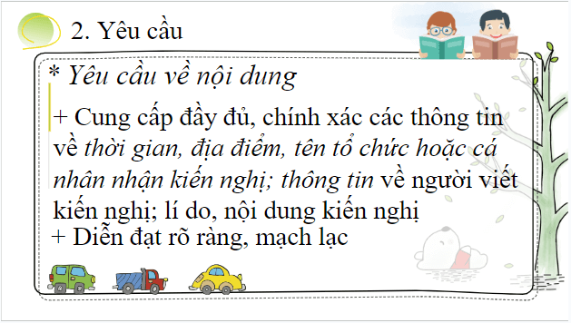 Giáo án điện tử bài Viết văn bản kiến nghị về một vấn đề của đời sống | PPT Văn 8 Chân trời sáng tạo